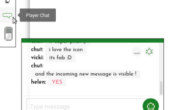 player chat